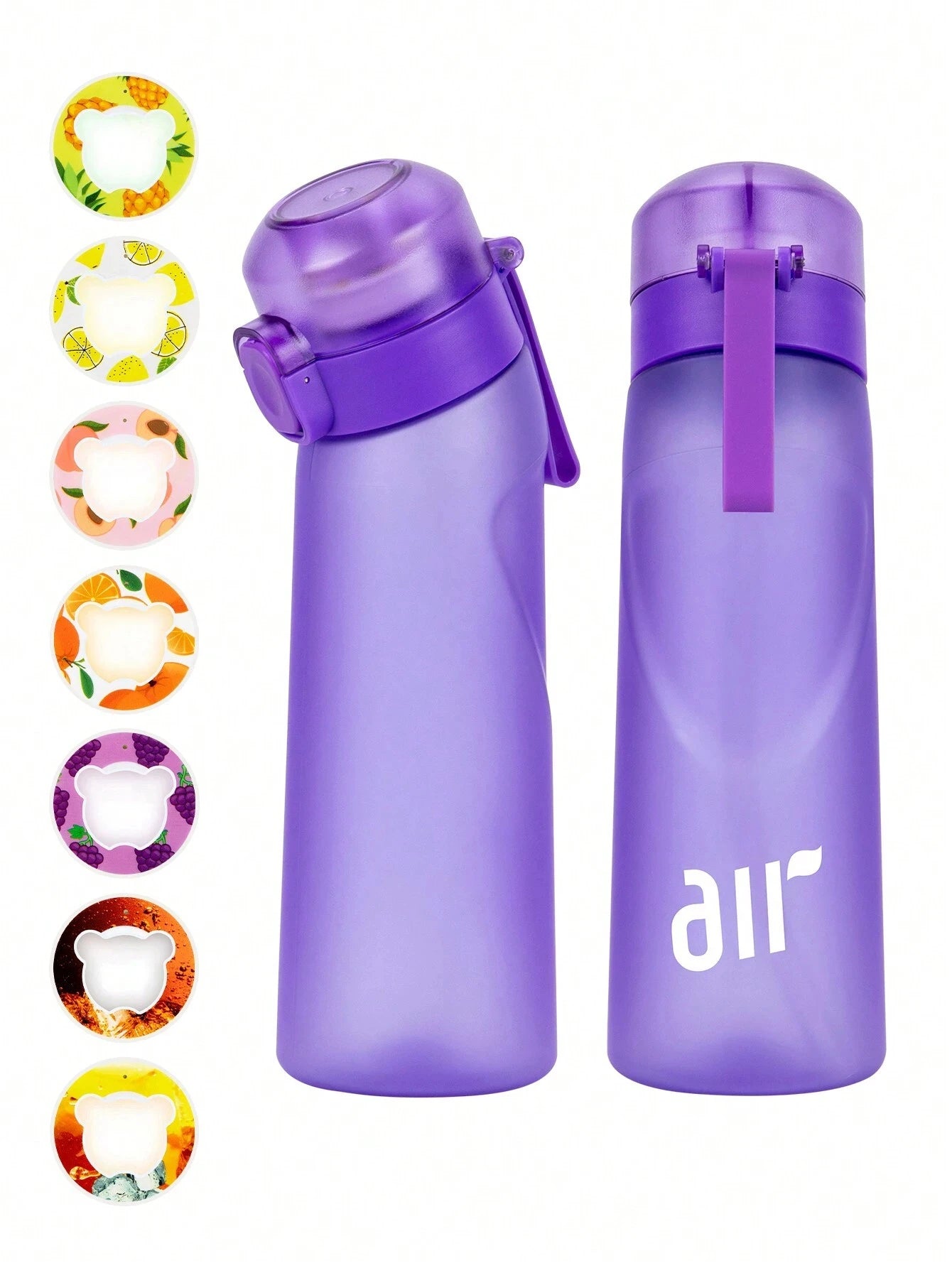 Air Water Bottle With 1pc Random Flavor Pods