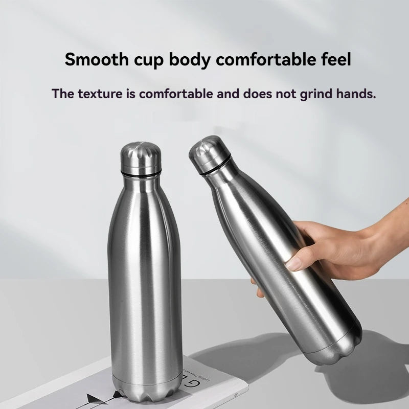 Stainless Steel Vacuum Insulated Sports Bottle – BPA-Free