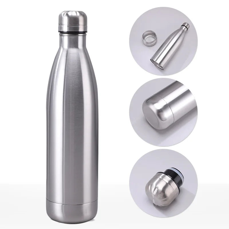 Stainless Steel Vacuum Insulated Sports Bottle – BPA-Free