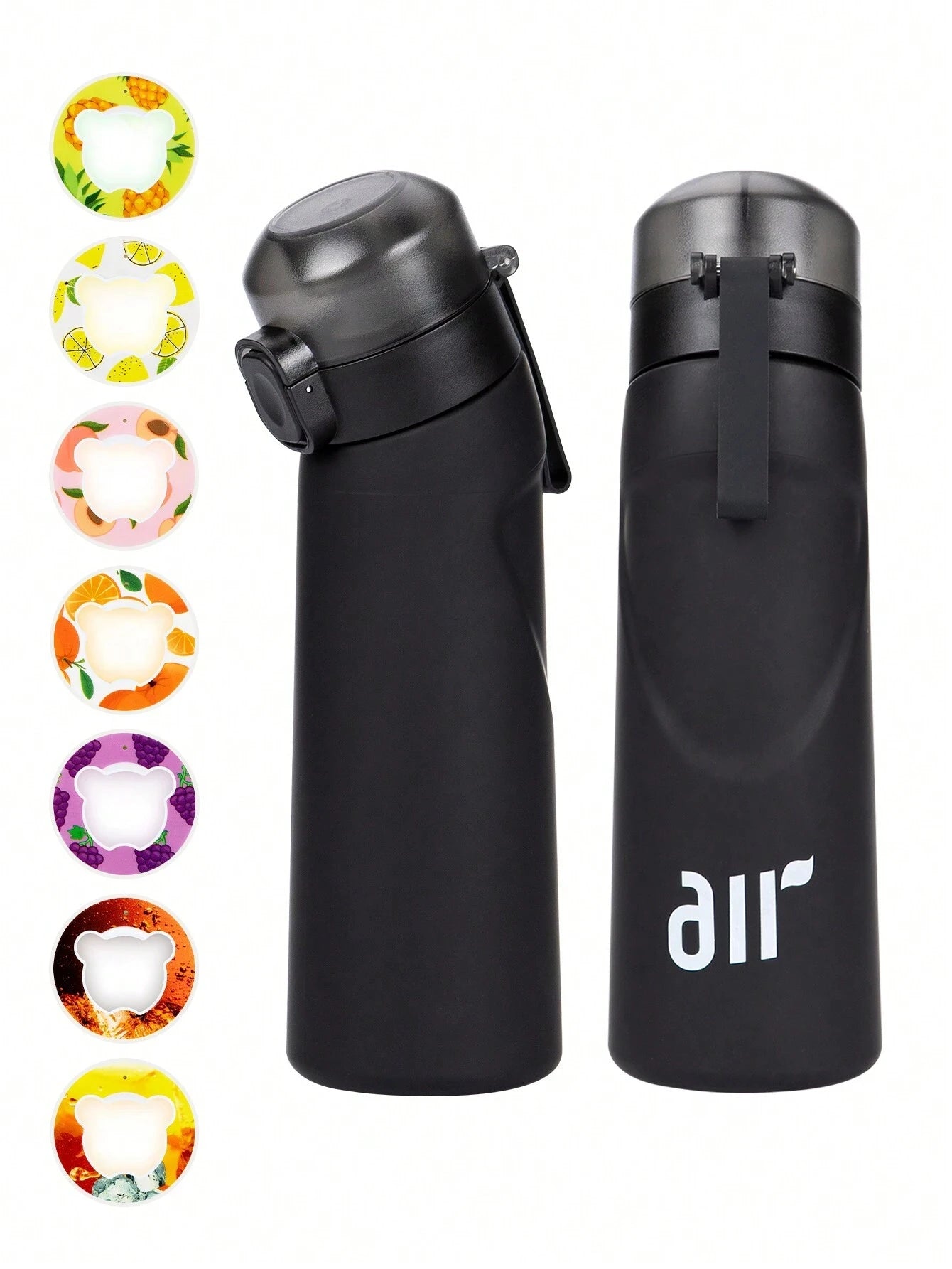 Air Water Bottle With 1pc Random Flavor Pods