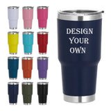 Customizable Stainless Steel Insulated Travel Tumbler with Leak-Proof Lid