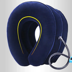 Neck Stretcher Inflatable Air Neck Traction Apparatus Device Soft Neck Cervical Collar Pillow Pain Stress Pain Relief Tractor