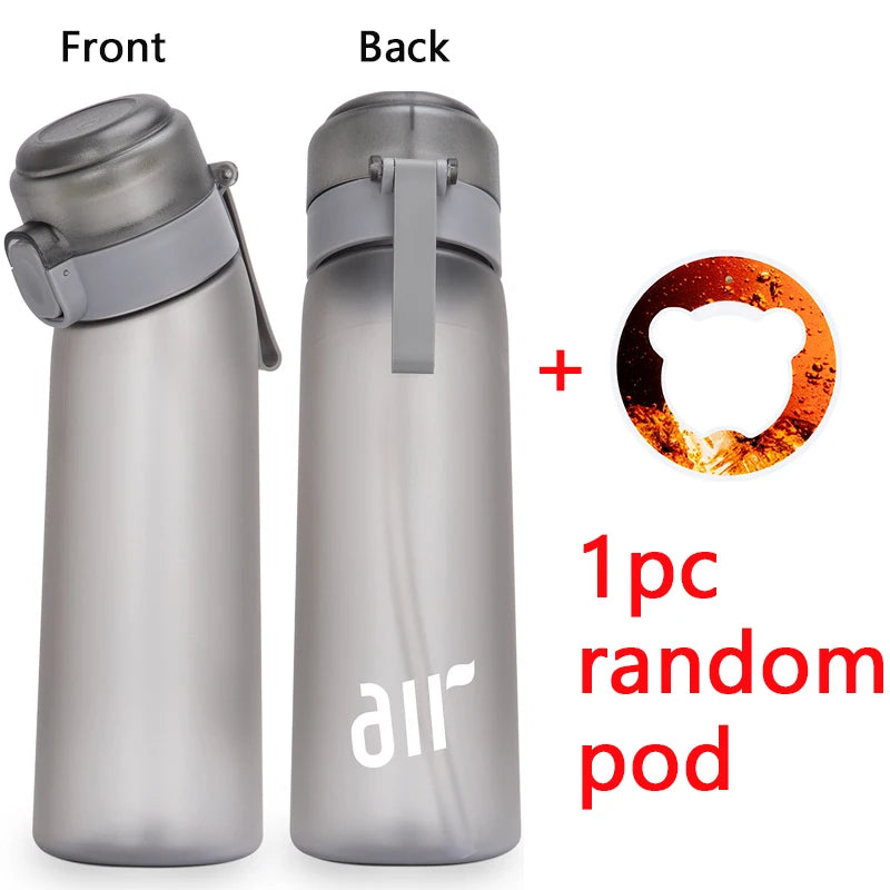 Air Water Bottle With 1pc Random Flavor Pods
