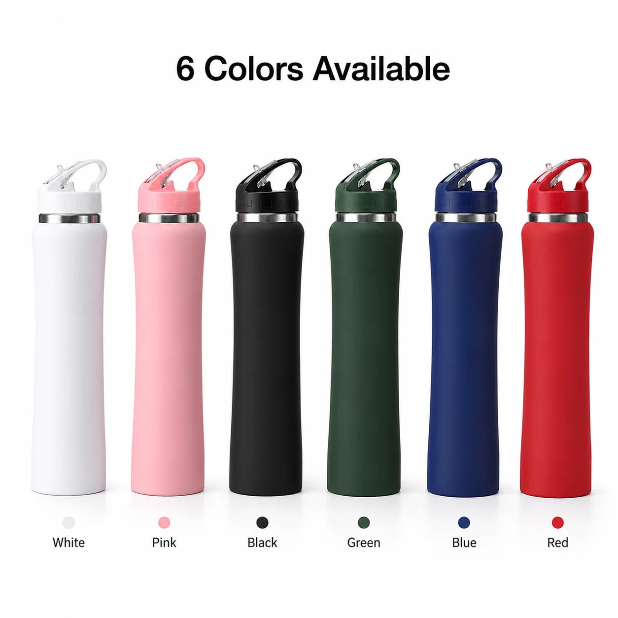Customizable Insulated Stainless Steel Water Bottle with Personalized Name or Logo