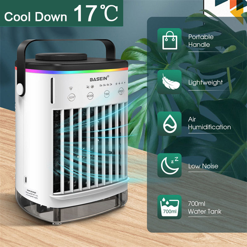 USB Desktop Home Office, Mini Air Conditioner, Mini Air Cooler 