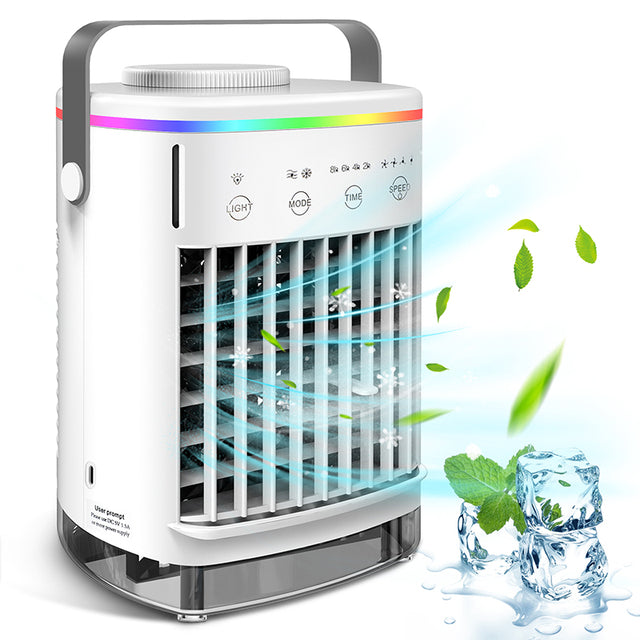 USB Desktop Home Office, Mini Air Conditioner, Mini Air Cooler 