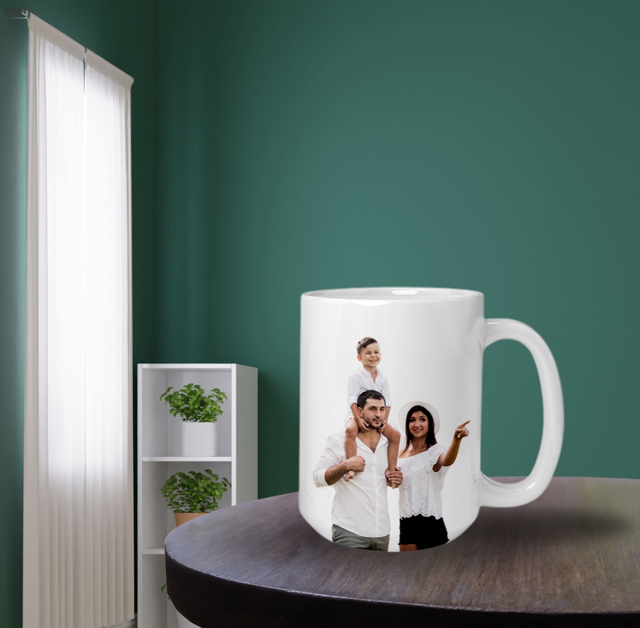 Customizable Mug White, Add Your Own Logo, Personalized Mug, Coffee Mug White, Custom Logo Mug, Gift For Her, Coffee Mug, 15oz Coffee Mug