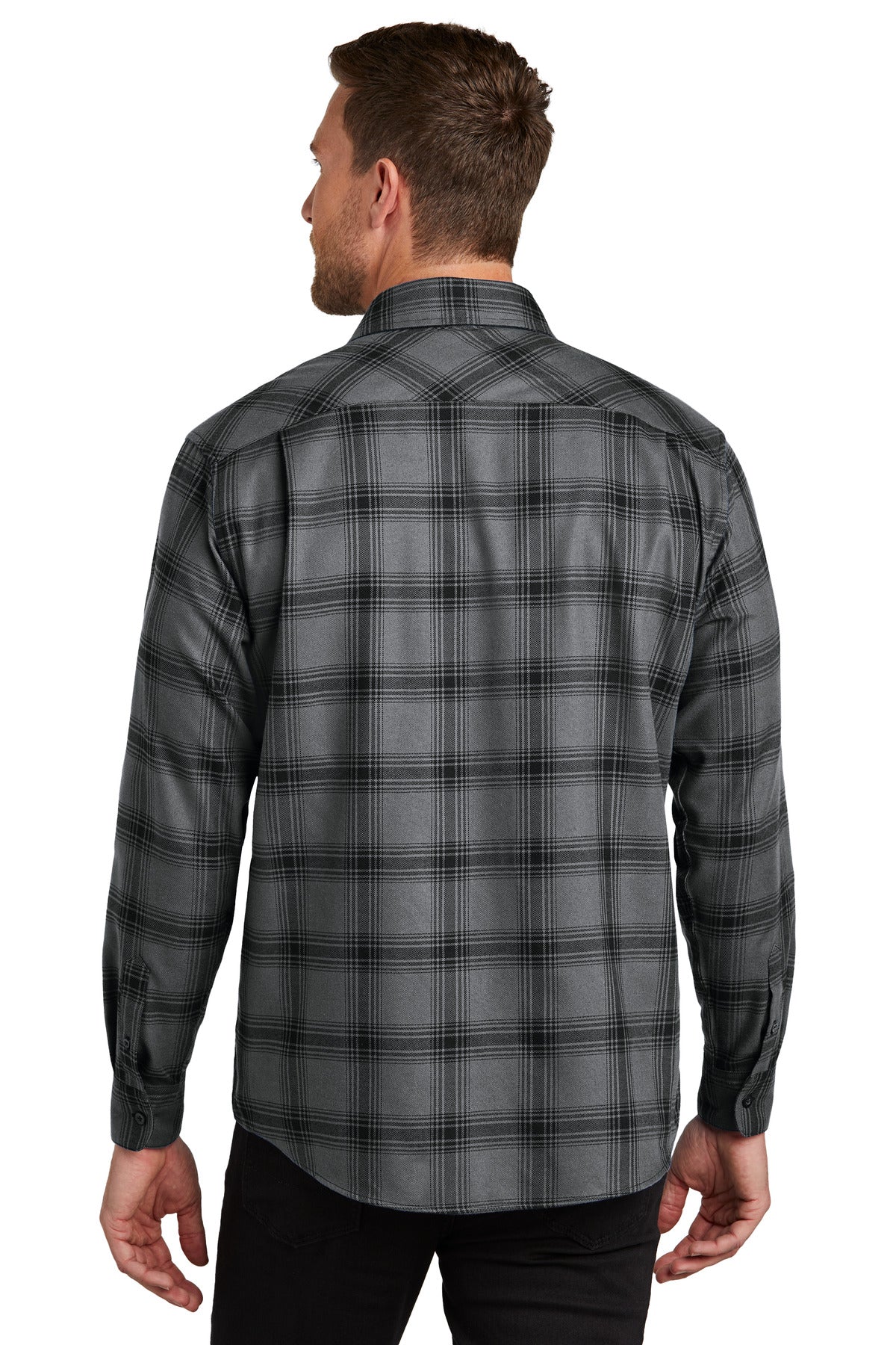 Port Authority Plaid Flannel Shirt W668 product photo 6