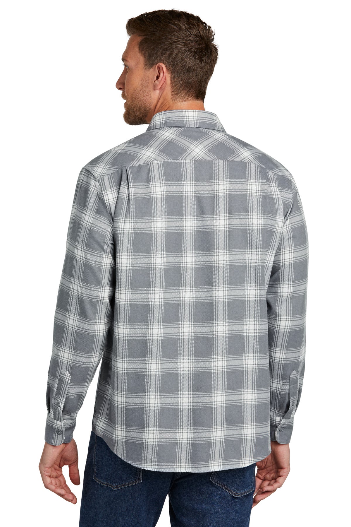 Port Authority Plaid Flannel Shirt W668 product photo 10