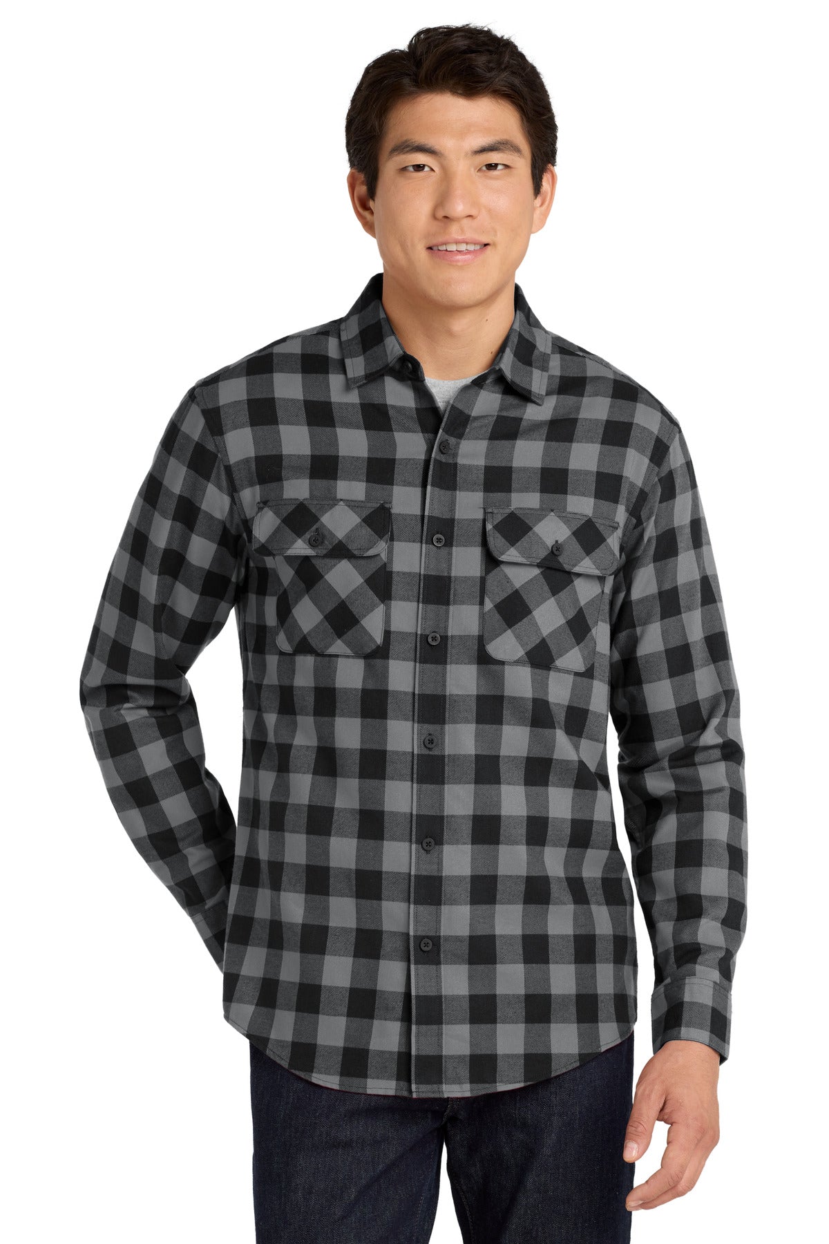Port Authority Plaid Flannel Shirt W668 product photo 1