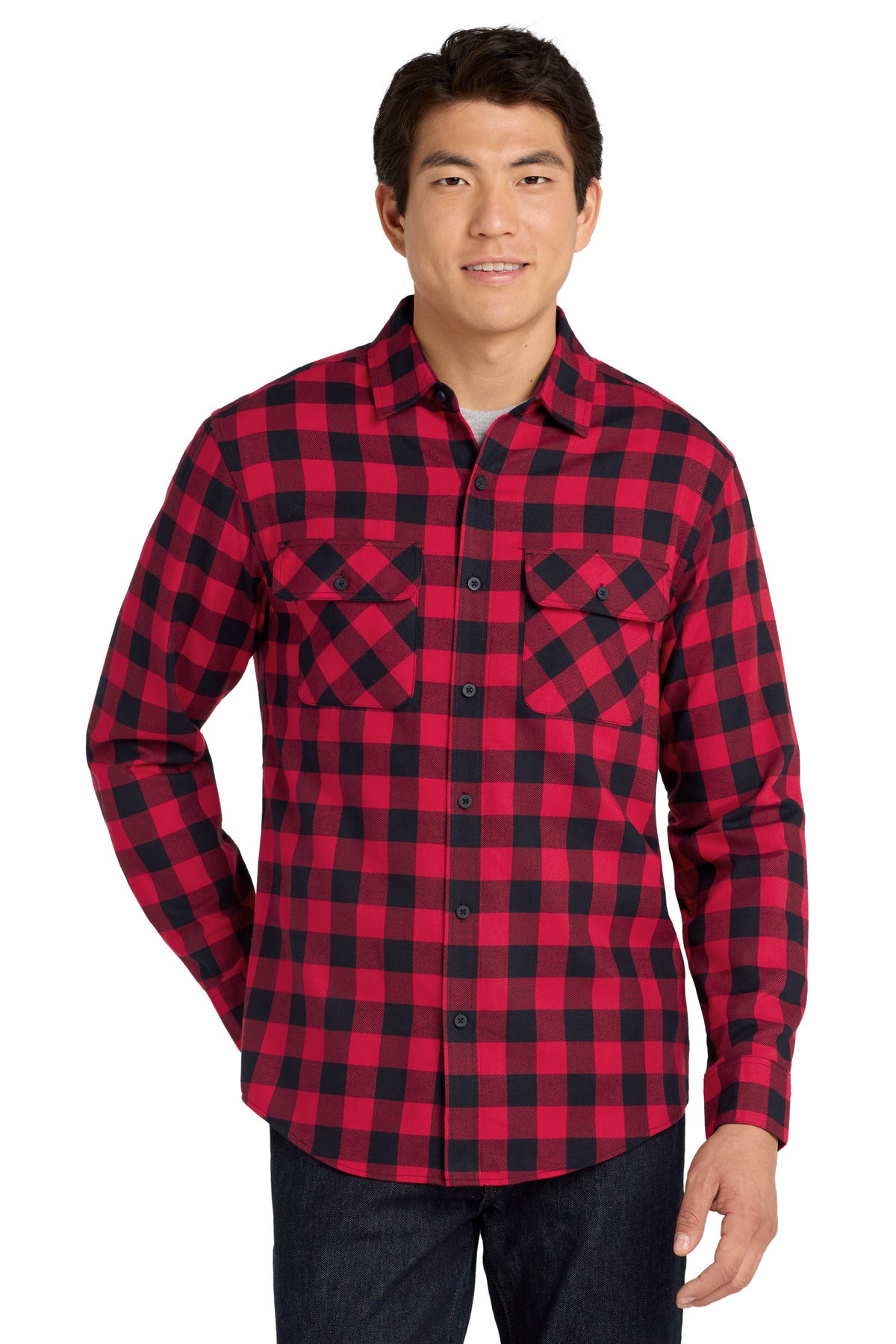 Port Authority Plaid Flannel Shirt W668 product photo 13