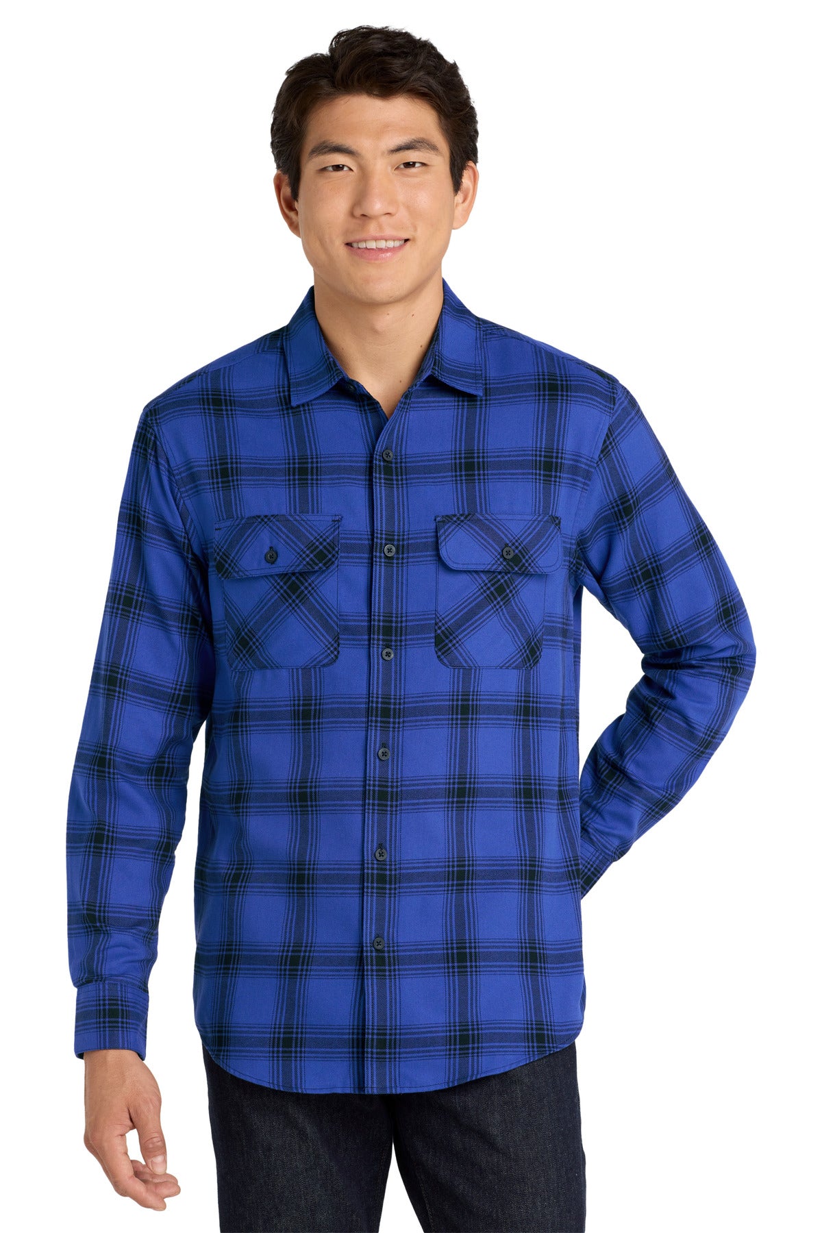 Port Authority Plaid Flannel Shirt W668 product photo 17