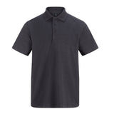 A4 Classic Jersey Polo - Dark Heather front view