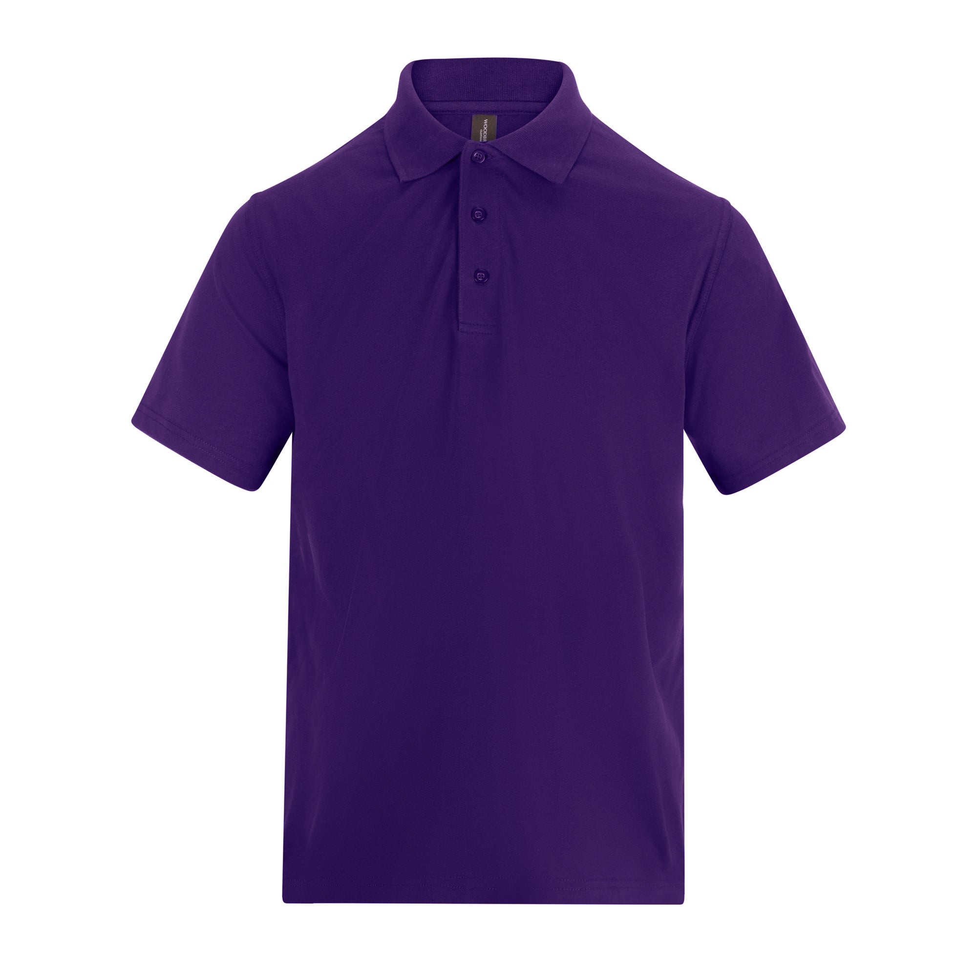 A4 Classic Jersey Polo - Purple front view