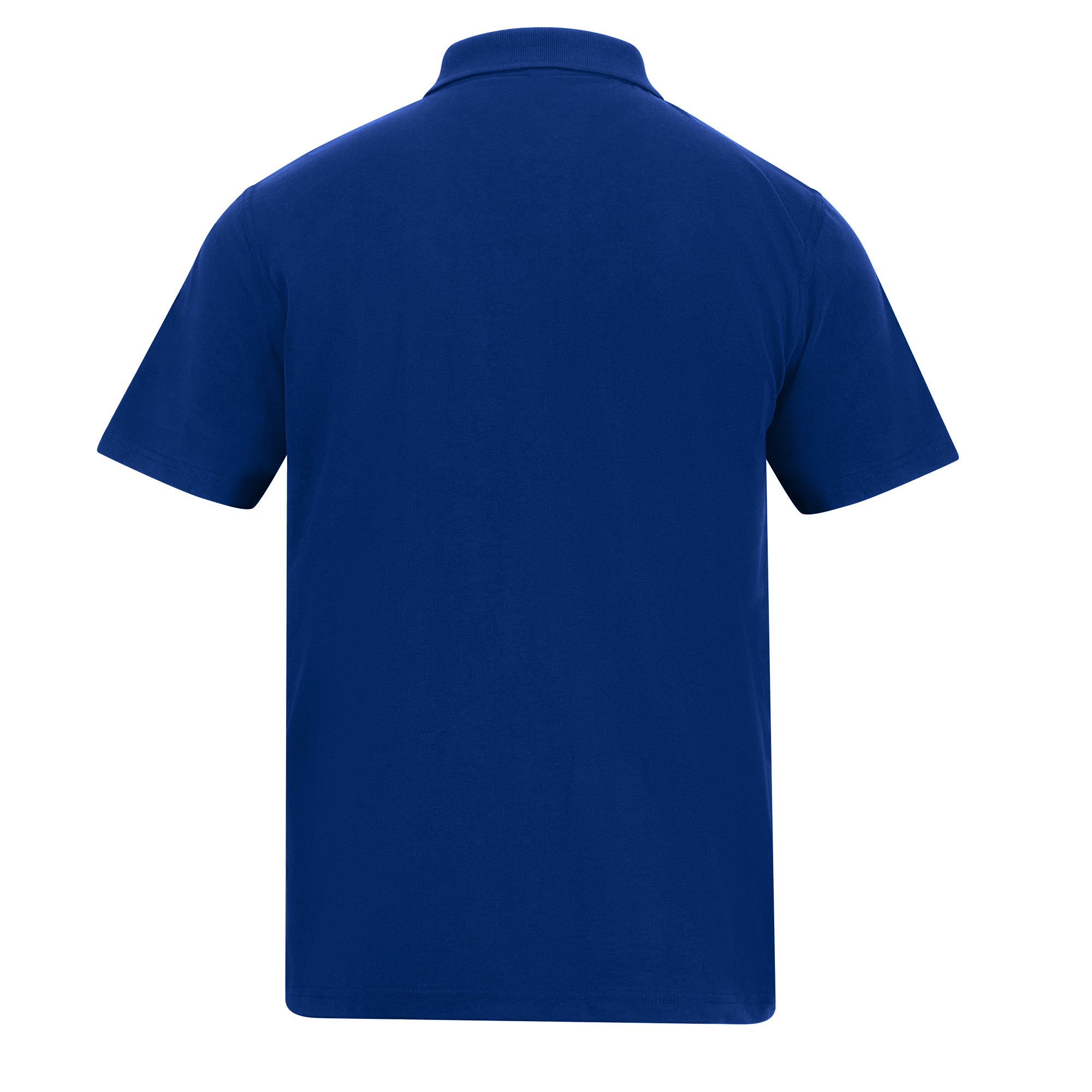 A4 Classic Jersey Polo - Royal back view