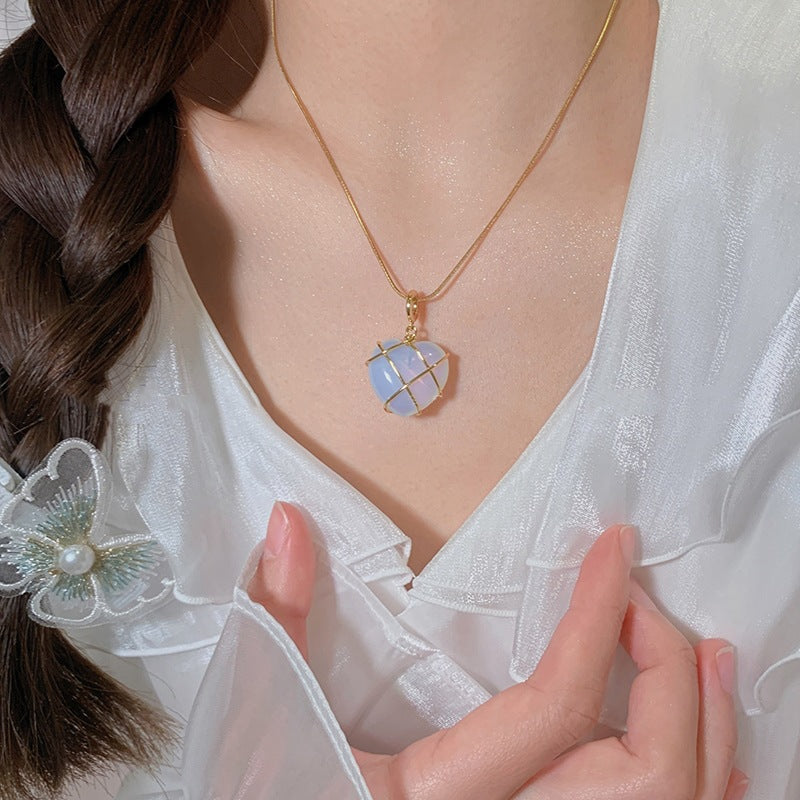 Vintage Moonstone Princess Necklace