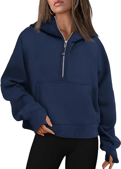 Vintage  Zipper Hoodie Sweatshirt