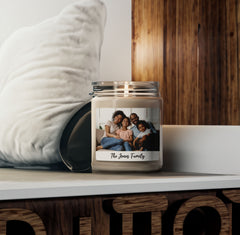 Scented Soy Candle, Personalized Candle, Blank Candle, Private Label Candle, Custom Logo Candle, Valentine's Day Gift Candle, Handmade Gift