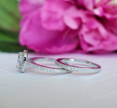 Couple Rings Wedding Engagement Rings Fashion Ladies Inlaid Diamond Rings