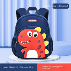 Men's And Women's Cute Fashion Dinosaur Neoprene Backpack