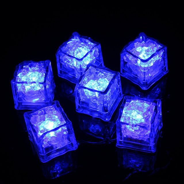 LED Glowing Ice Cubes, Party Gift, anniversary gift.