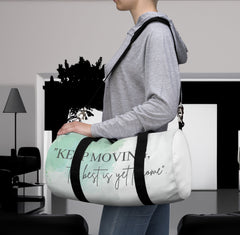 Personalized Duffle Bag, Custom Bridesmaid Gift Women Duffel Bag, Fitness Bag, Gym Bag, Sport Bag, Camp Bag, Personalized Weekender Bag