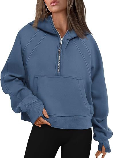 Vintage  Zipper Hoodie Sweatshirt