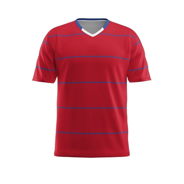 V-Neck Men Duratek Soccer Jersey - ABCPZPCV