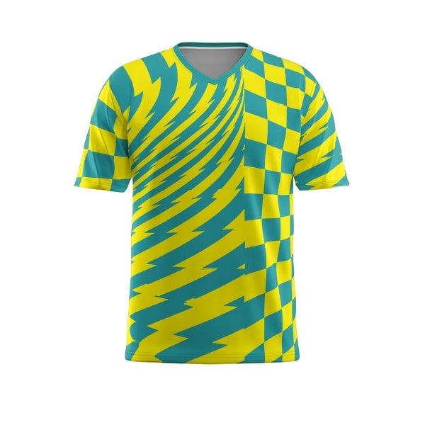 V-Neck Men Duratek Soccer Jersey - ABCPZPCV