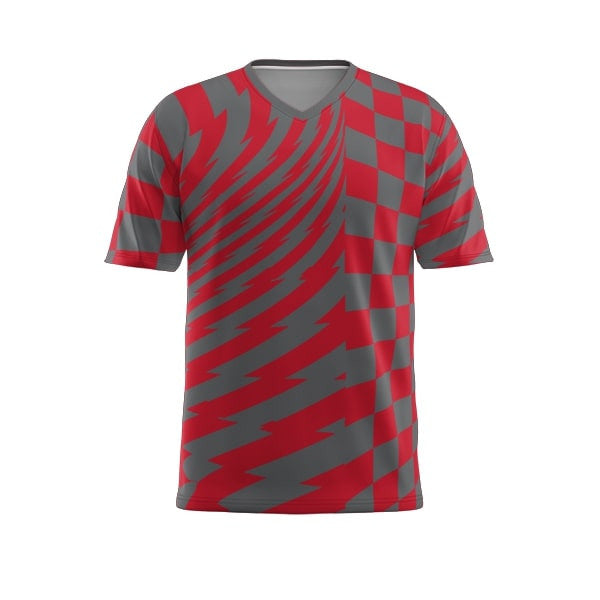 V-Neck Men Duratek Soccer Jersey - ABCPZPCV