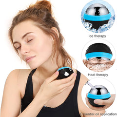 Massage Roller Ball, Warm, Comfortable Grip, Zero Mess, Portable & Reusable