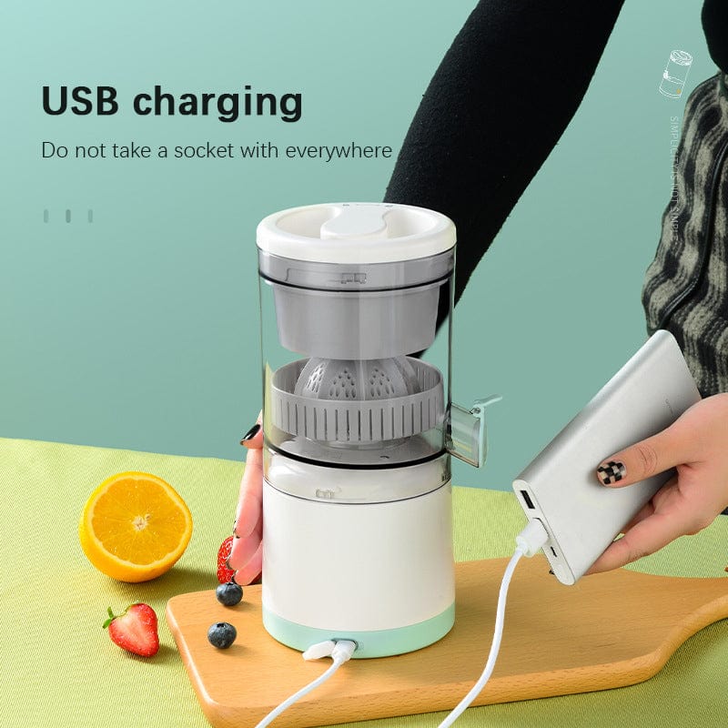 Portable Electric Juicer, Automatic Electric Fruit Juicer