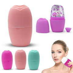 Silicone Face Roller, Ice Roller For Face Eyes And Neck Tighten And Tone Skin Reusable