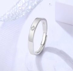 Sun and Moon Couple Rings: Symbolize Your Connection Ring Set