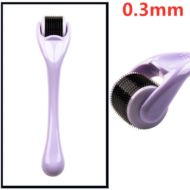 Derma Face Roller, Cosmetic for Facial, Body, Beard Growth & Hair Growth