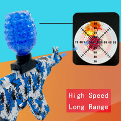 Airsoft Splatter Blaster Gun, Outdoor Indoor Best Gift for Holidays Christmas Birthday, Gel Ball Blaster Splatter Toy, Water Gun Electric Automatic Outdoor Activity