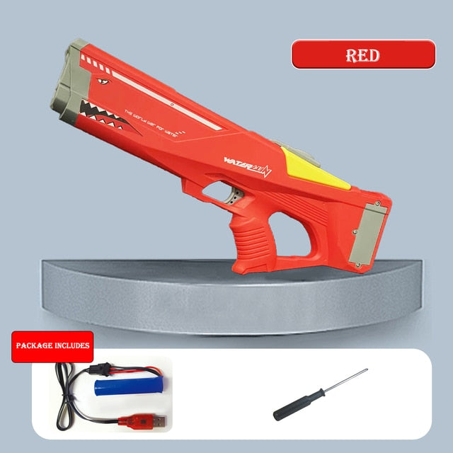 Electric Water Gun, Full Automatic Electric Water Gun Induction Water Absorbing Burst Water gun