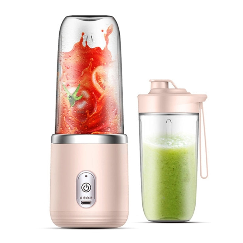 Personal Travel Mini Fruit Juicer, Multi Function Juice Cup Mixing And Auxiliary Food