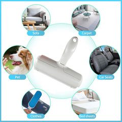 Magic Lint Roller, Reusable Mini Extra Sticky Dog Cat Pet Hair Remover