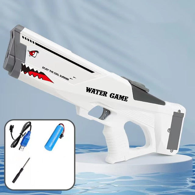 Electric Water Gun, Full Automatic Electric Water Gun Induction Water Absorbing Burst Water gun