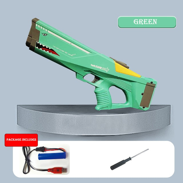 Electric Water Gun, Full Automatic Electric Water Gun Induction Water Absorbing Burst Water gun