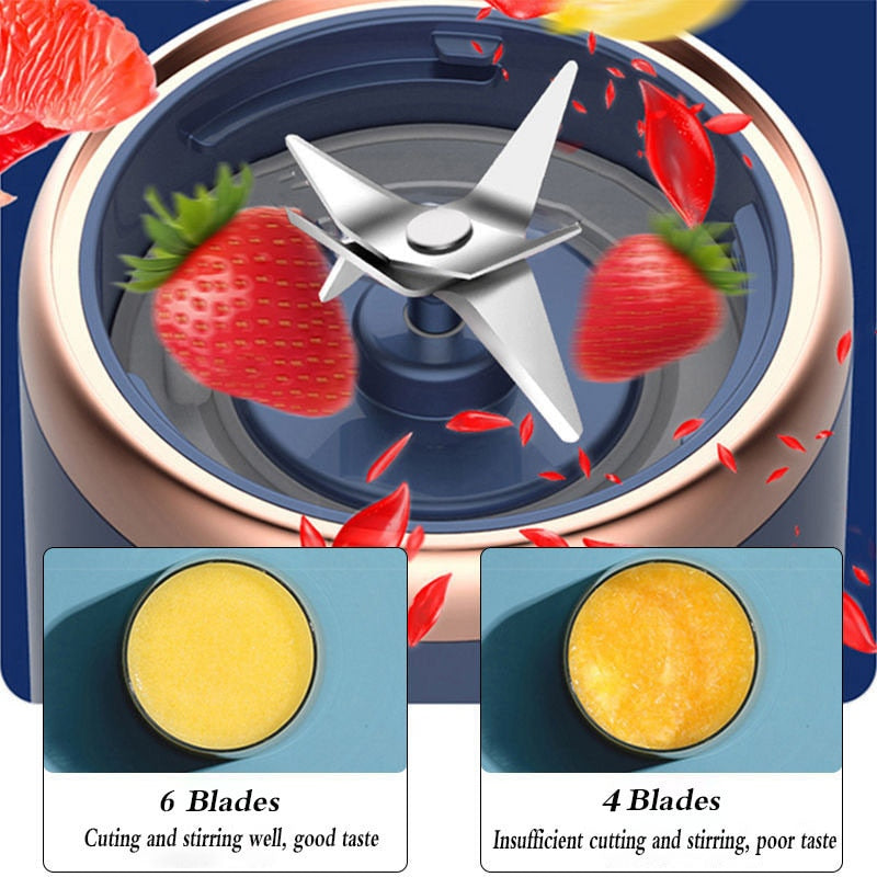 Portable Automatic Juicer Cup, Automatic Electric Fruit Juicer