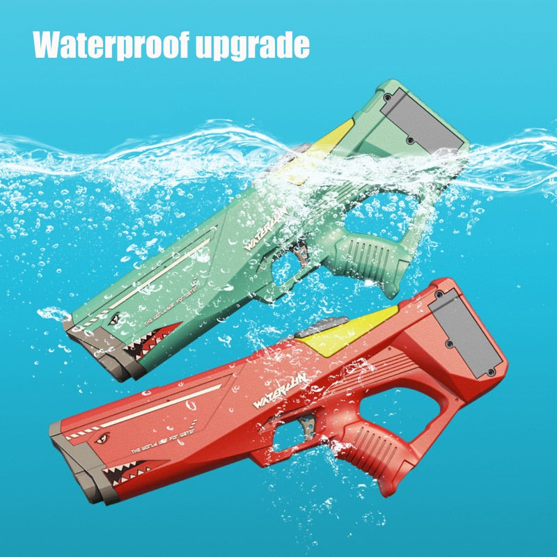Electric Water Gun, Full Automatic Electric Water Gun Induction Water Absorbing Burst Water gun