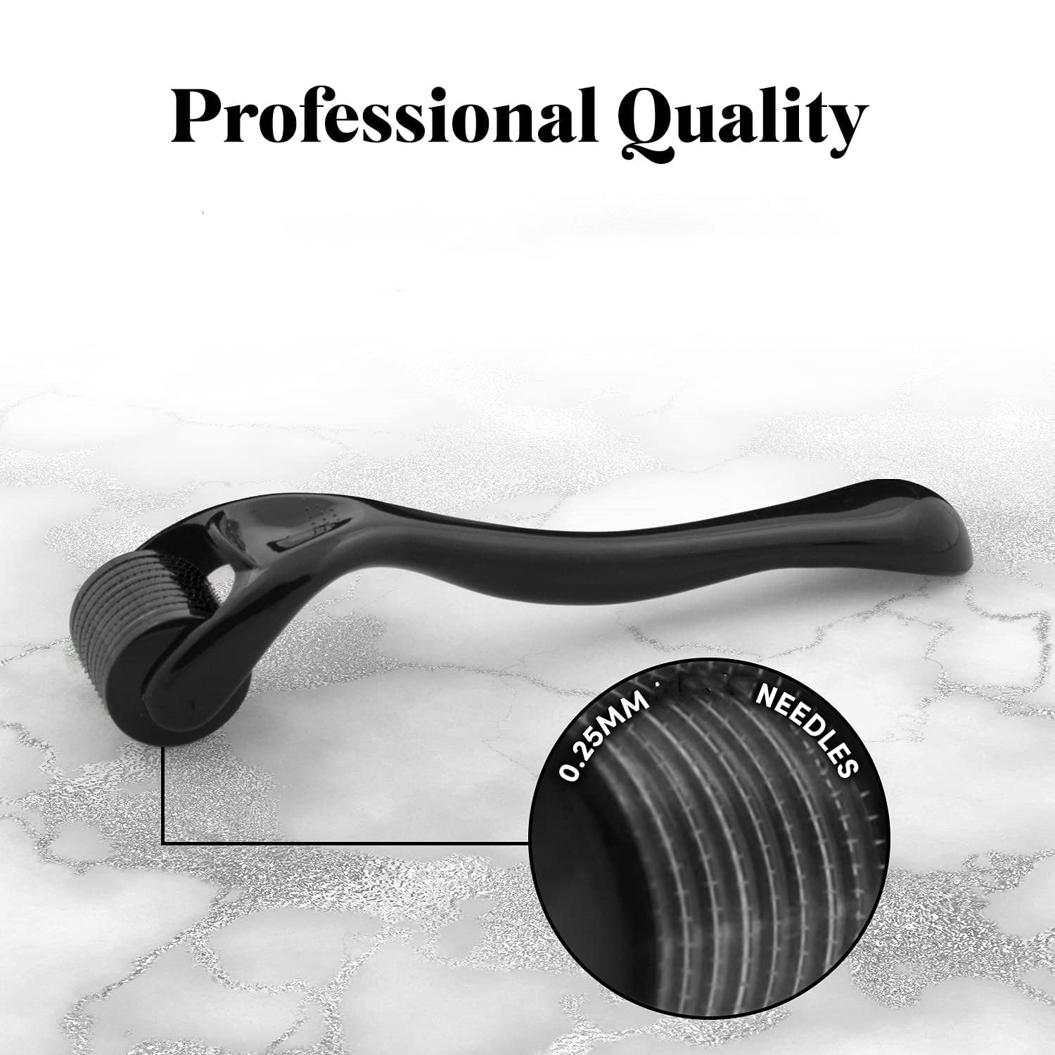 Derma Face Roller, Cosmetic for Facial, Body, Beard Growth & Hair Growth