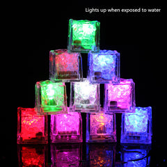 LED Glowing Ice Cubes, Party Gift, anniversary gift.