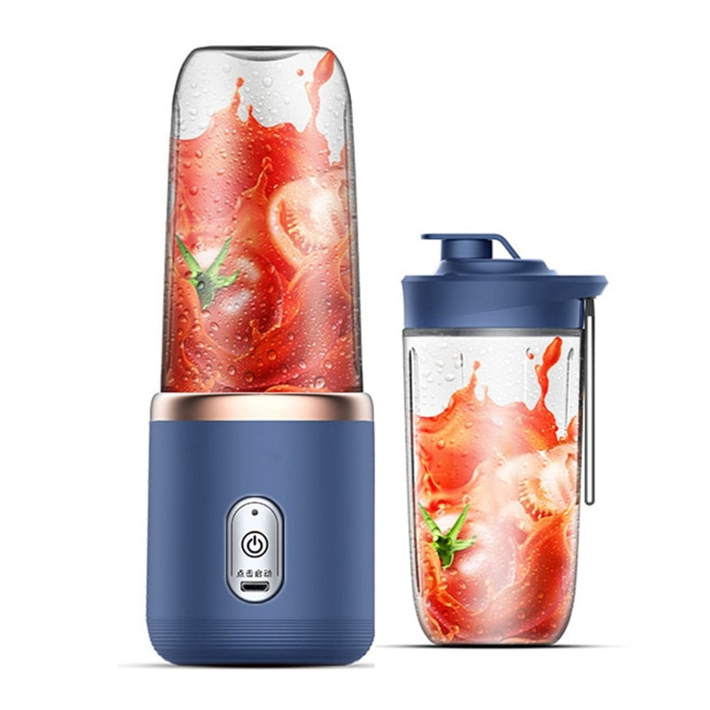 Personal Travel Mini Fruit Juicer, Multi Function Juice Cup Mixing And Auxiliary Food