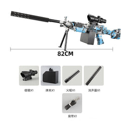 Water Blaster Toy Gun, Summer Fully Automatic Electric Water Gun, Rechargeable Long-Range Continuous Firing Party Game Kids Gift