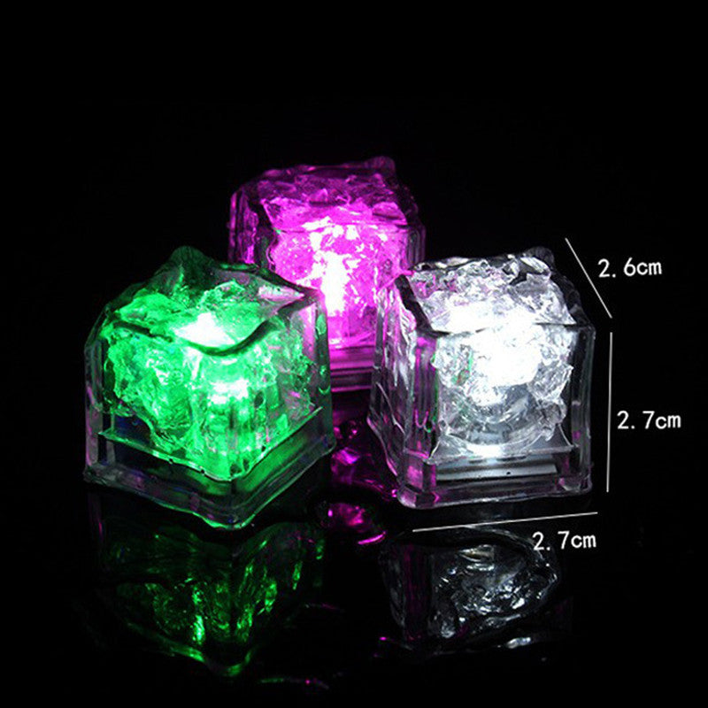 LED Glowing Ice Cubes, Party Gift, anniversary gift.