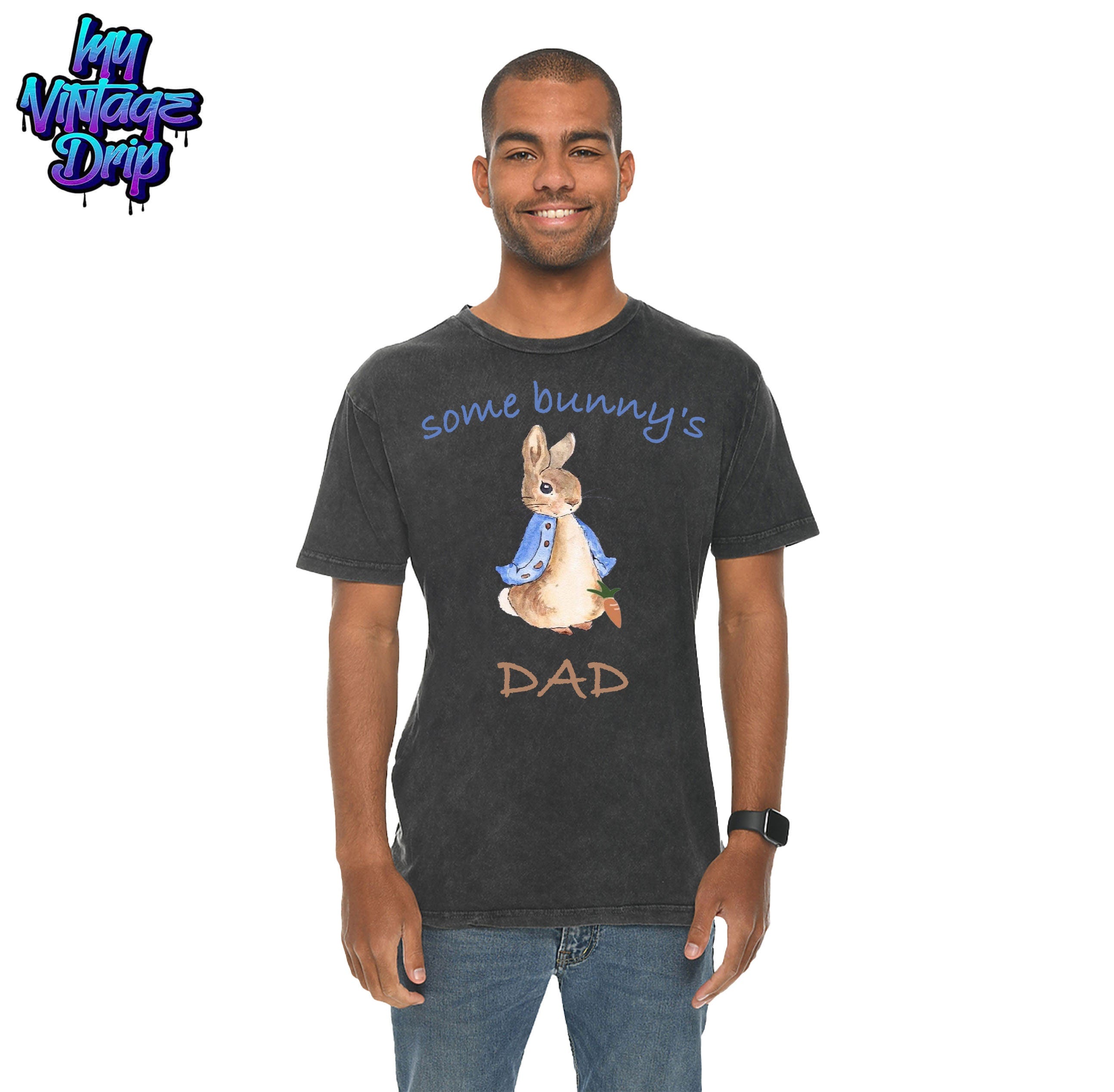 Some Bunny’s Dad Shirt, Rabbit Family Matching T-Shirts, Father's Day Gift, Unisex Tee, Gift for Dad, Funny Easter Shirt, Bunny Dad Gift