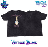 Peter Rabbit Family Matching T-Shirts, Peter Rabbit Family T-Shirts for her 1st Birthday Party, Flopsy Rabbit